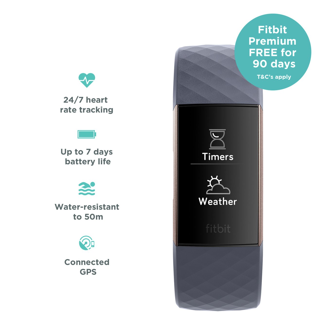 Fitbit Charge 3 Fitness Tracker Reviews Updated April 2024