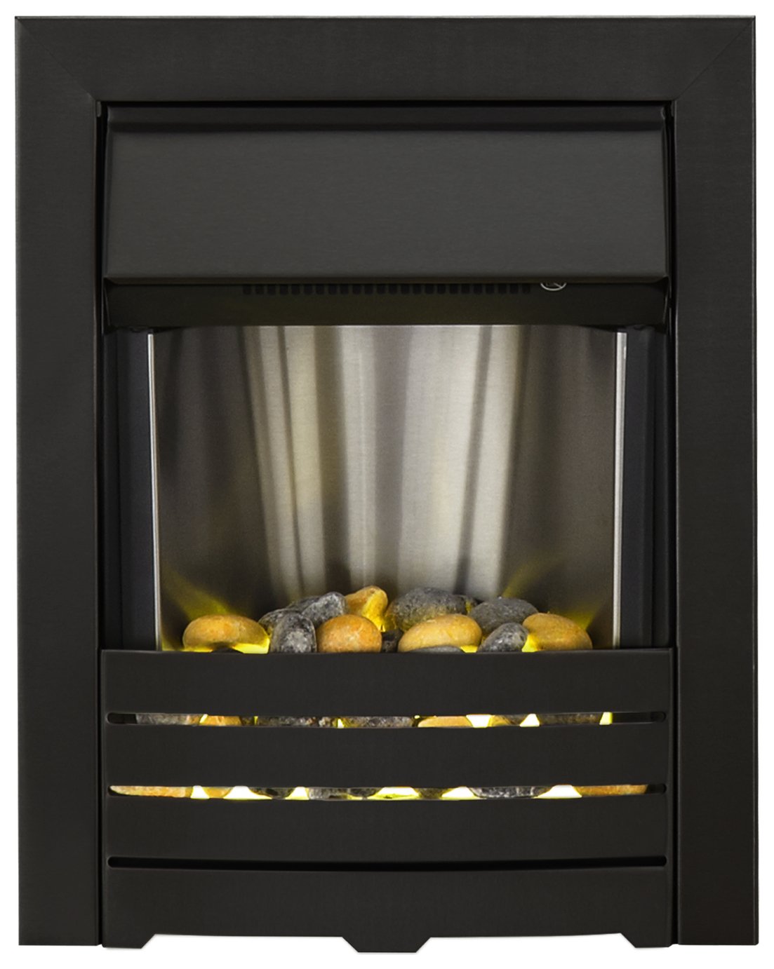 Adam Helios 2kW Electric Inset Fire - Black