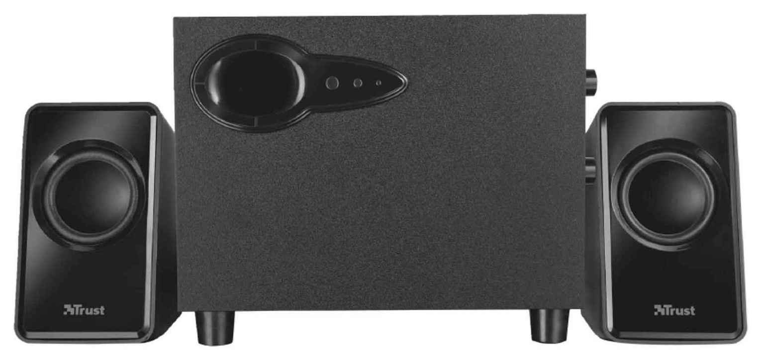 Trust Avora 2.1 PC Speaker Set with Subwoofer - Black
