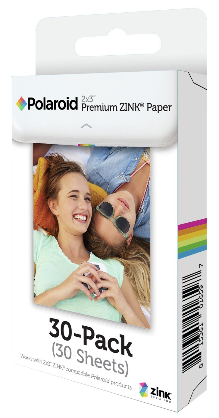 Polaroid ZINK Zero Ink Paper - Pack of 30