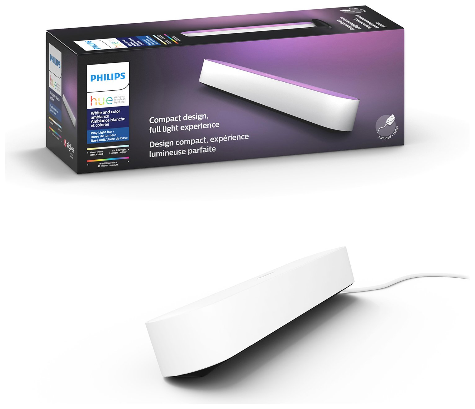 Philips Hue Play Entertainment Light Bar Extension Kit White