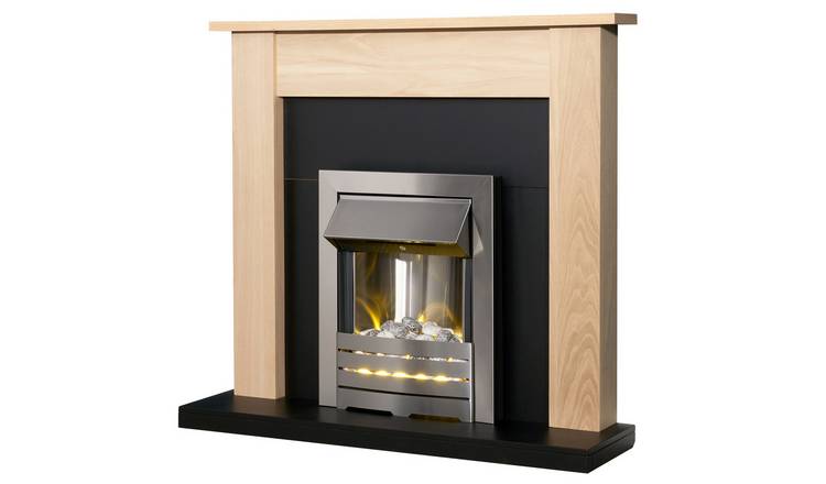 Buy Adam Southwold Surround with Helios Electric Fire Suite | Electric fires  | Argos
