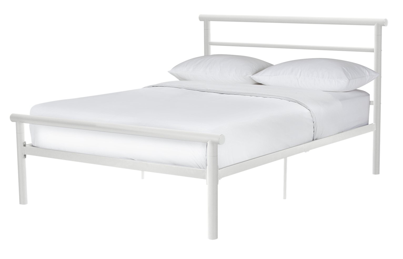 Argos Home Avalon White Kingsize Bed Frame