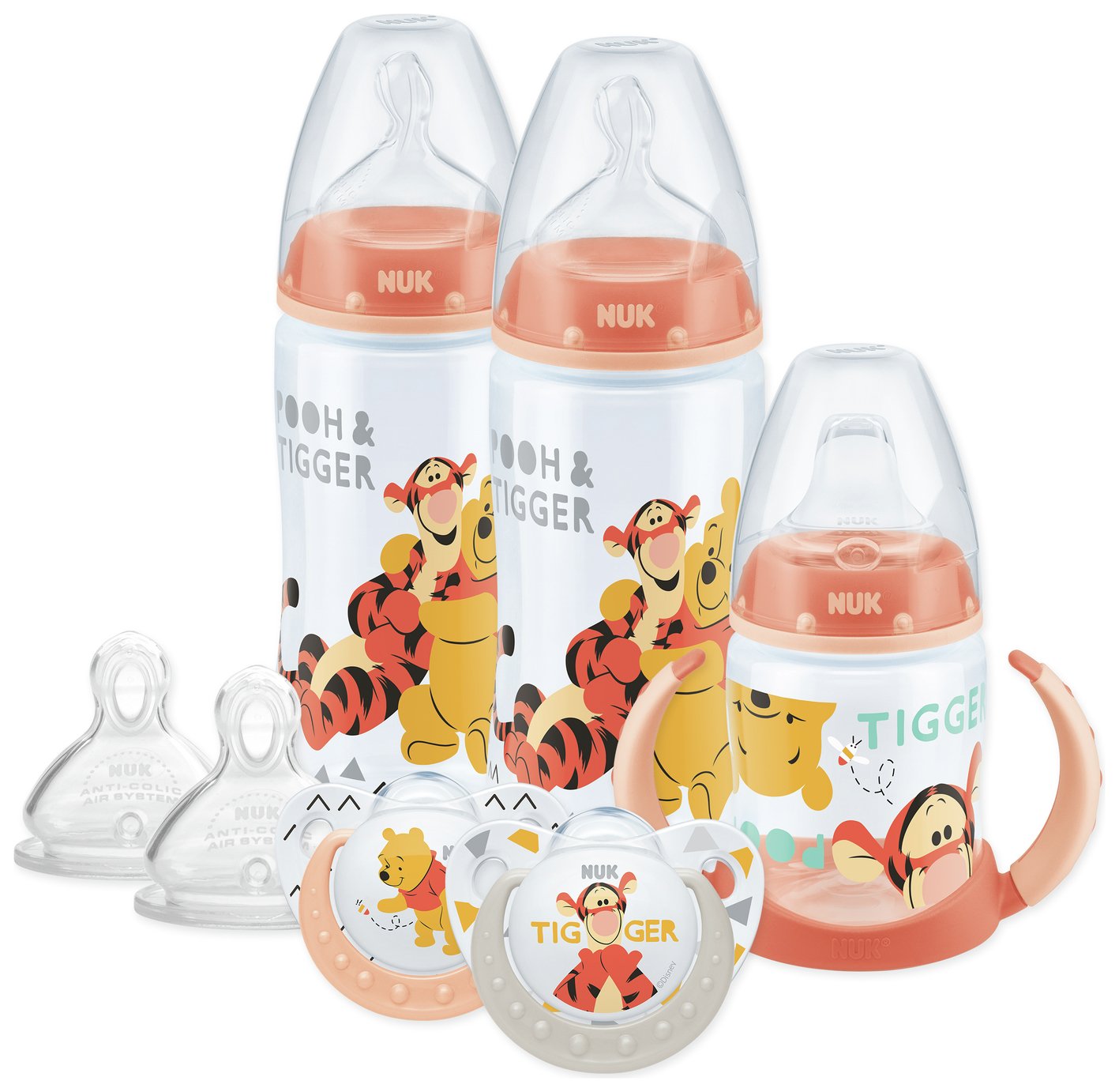 nuk newborn bottle set