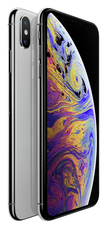 Sim Free iPhone Xs Max 256GB Mobile Phone - Silver