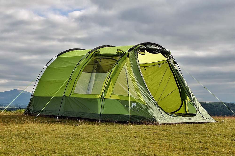 Olpro Abberley XL 4 Man 1 Room Tunnel Camping Tent Review