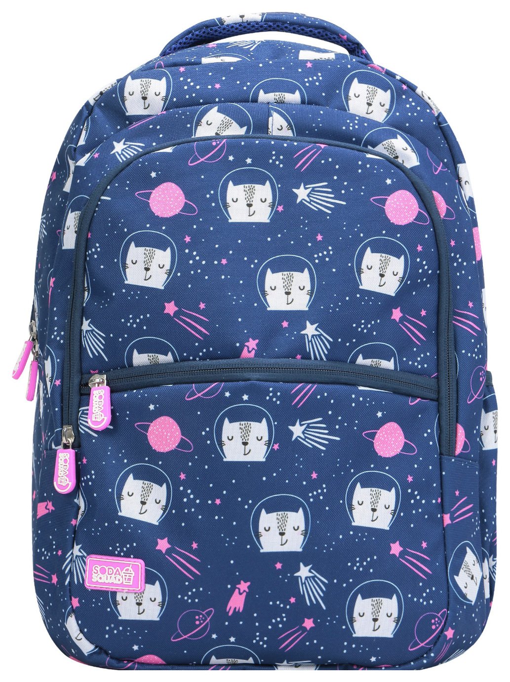 Soda Squad Space Cats 22L Backpack - Blue