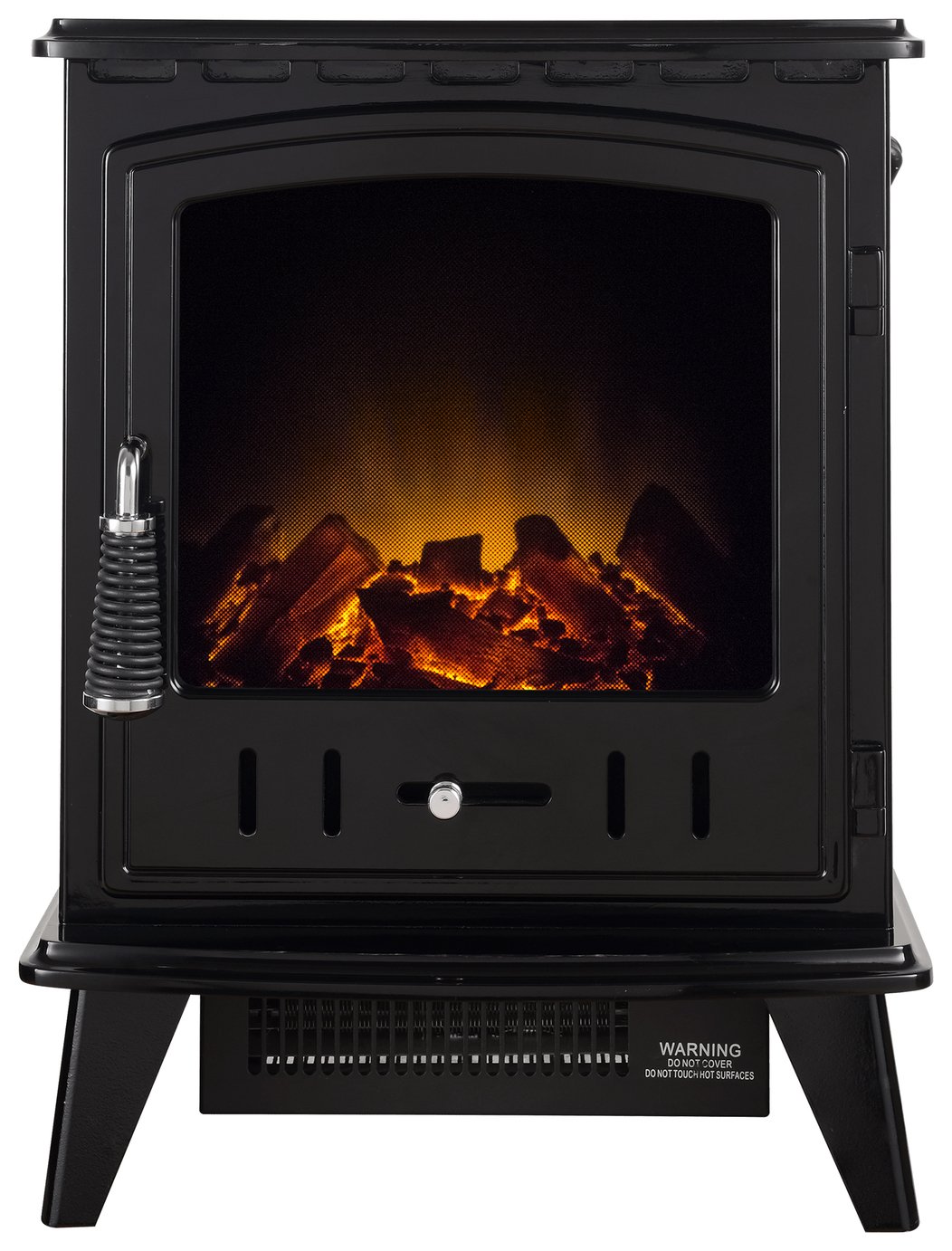 Adam Aviemore 2kW Electric Stove - Black