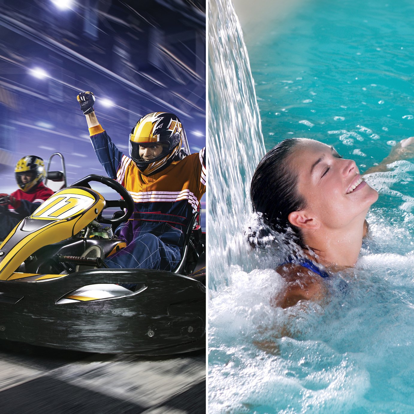 Thrills & Chills Pamper Trt and 50L Kartin review