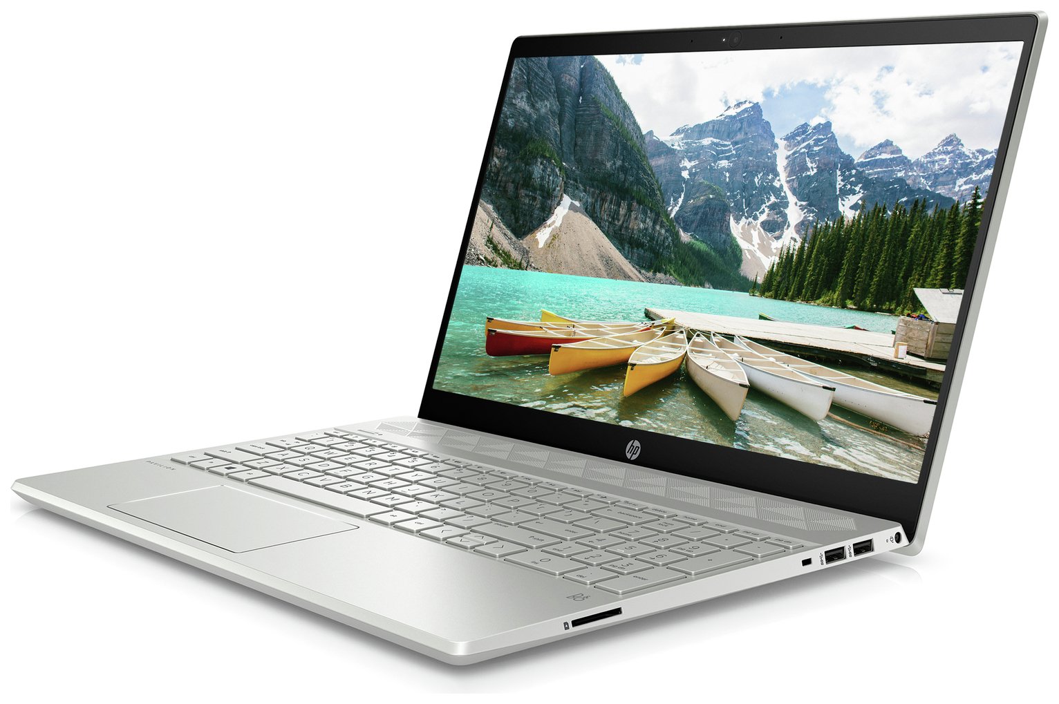 HP Pavilion 15.6 Inch i3 8GB 128GB Laptop - Silver