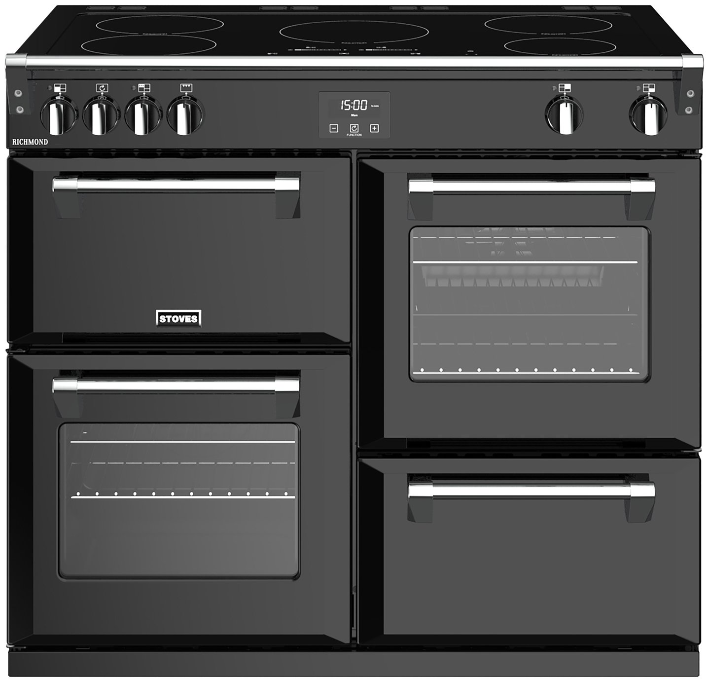 Stoves Richmond S1000EI Electric Range Cooker - Black