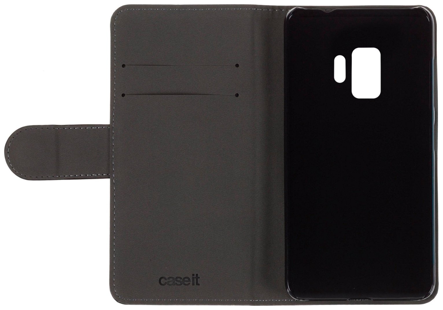 Case It Samsung Galaxy S9 Folio Case - Black