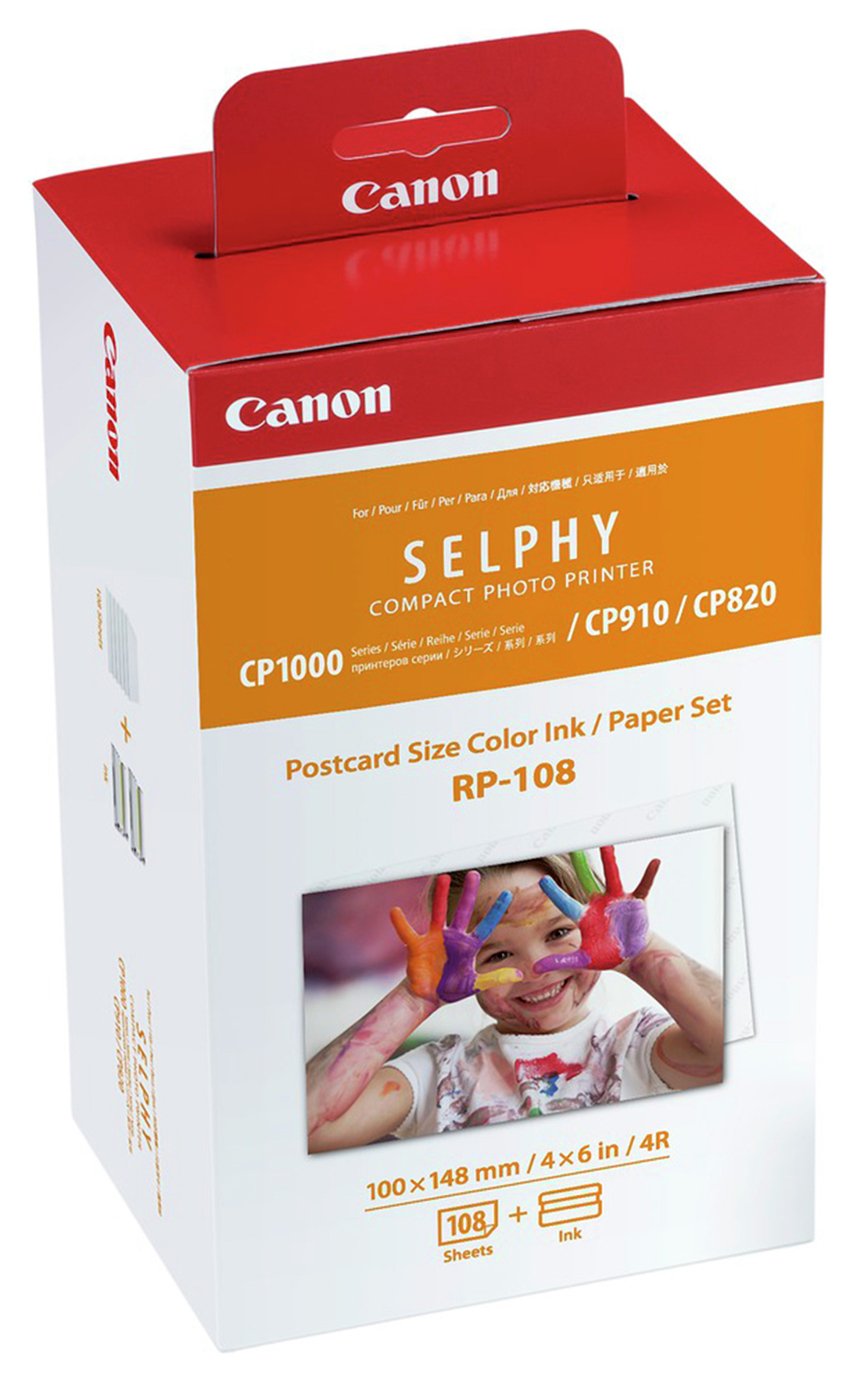 Canon Selphy RP-108 Photo Paper Ink Cartridge - Colour