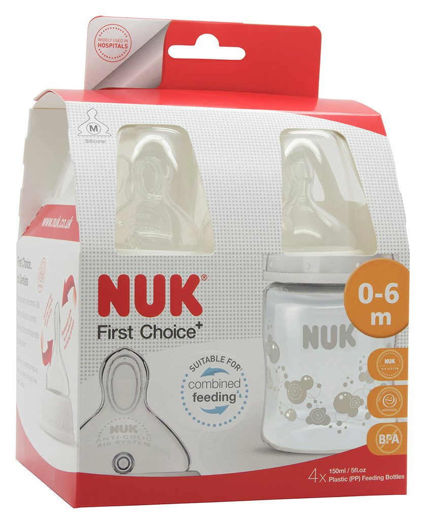 NUK First Choice Plus 150ml Bottles Review