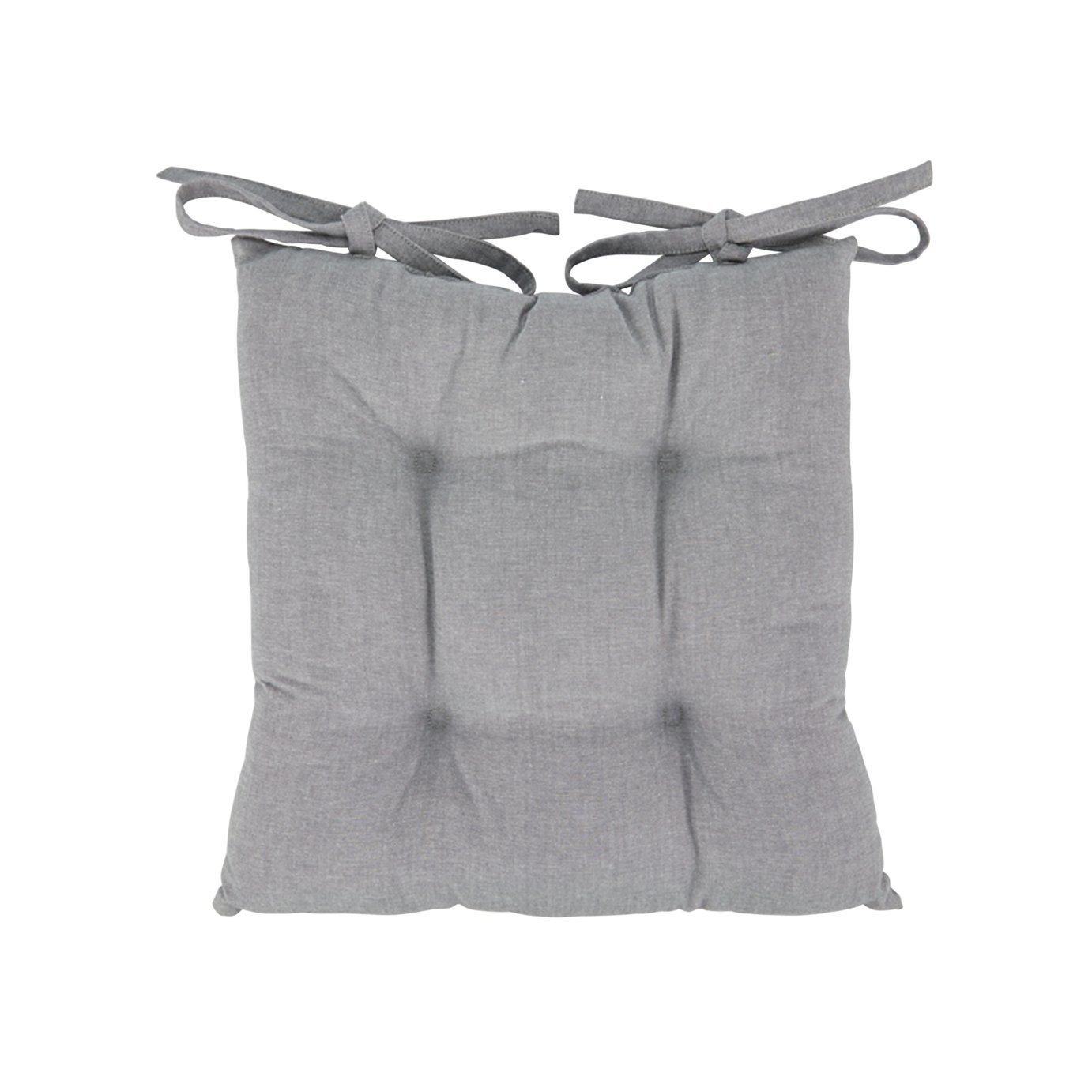 Buy Argos Home Grey Seat Pads - 2 Pack 