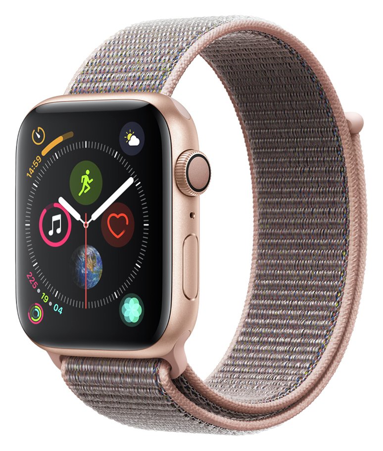 Apple Watch S4 GPS 44mm - Gold Aluminum / Pink Sand Loop