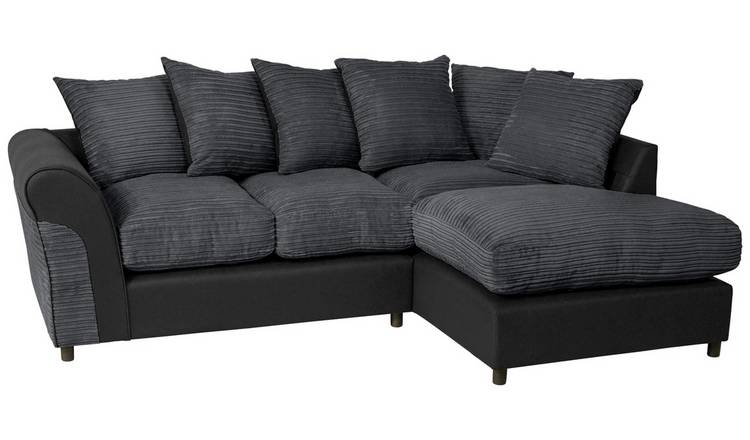 Jumbo cord sofa deals argos