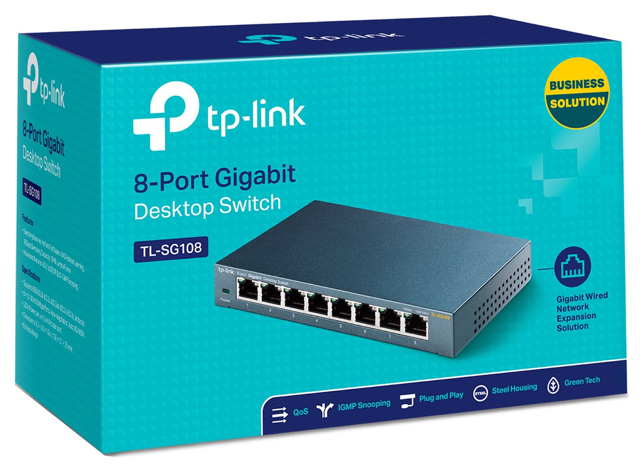 TP-Link 8 Port Gigabit Ethernet Switch Reviews