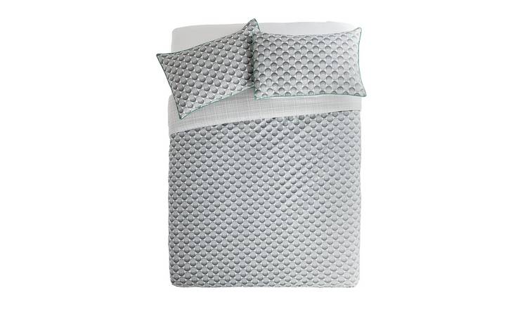 Buy Argos Home Monochrome Circles Printed Bedding Set Kingsize