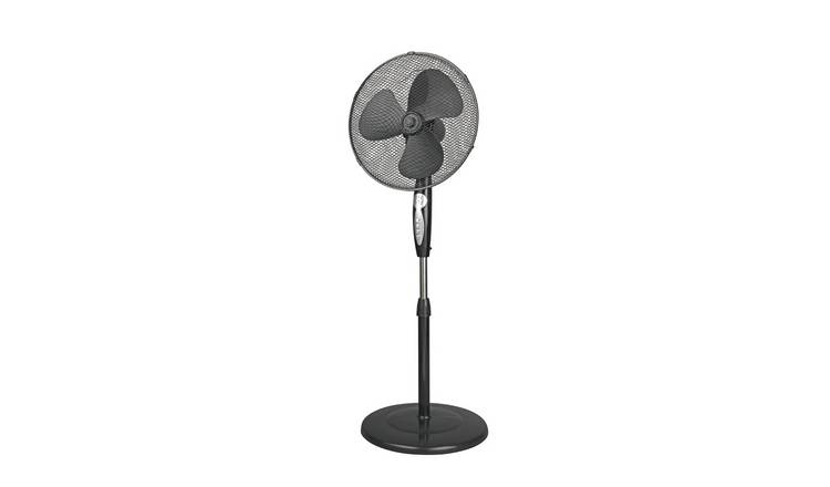 Challenge Black Pedestal Fan - 16 inch