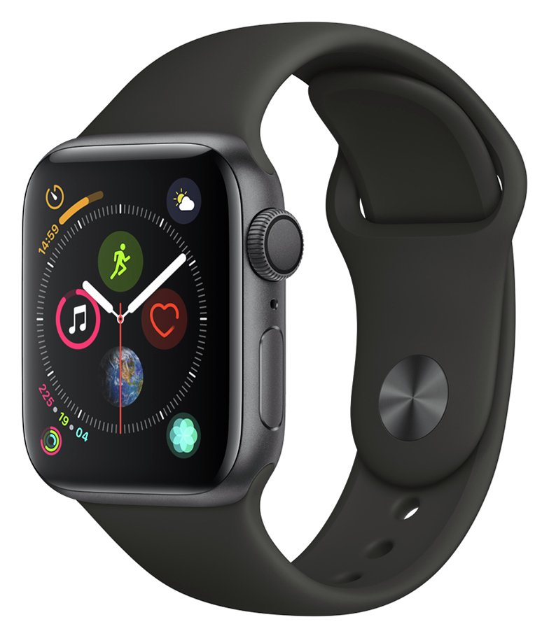 Apple Watch S4 GPS 40mm - Space Grey Aluminum / Black Band