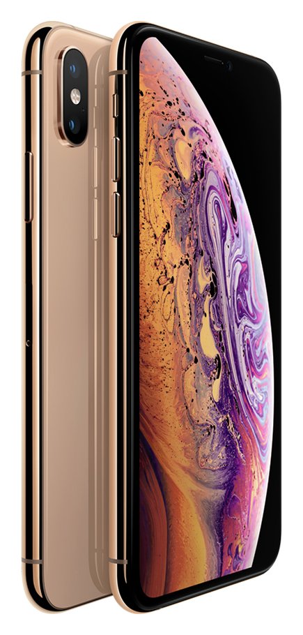 Sim Free iPhone Xs 256GB Mobile Phone - Gold