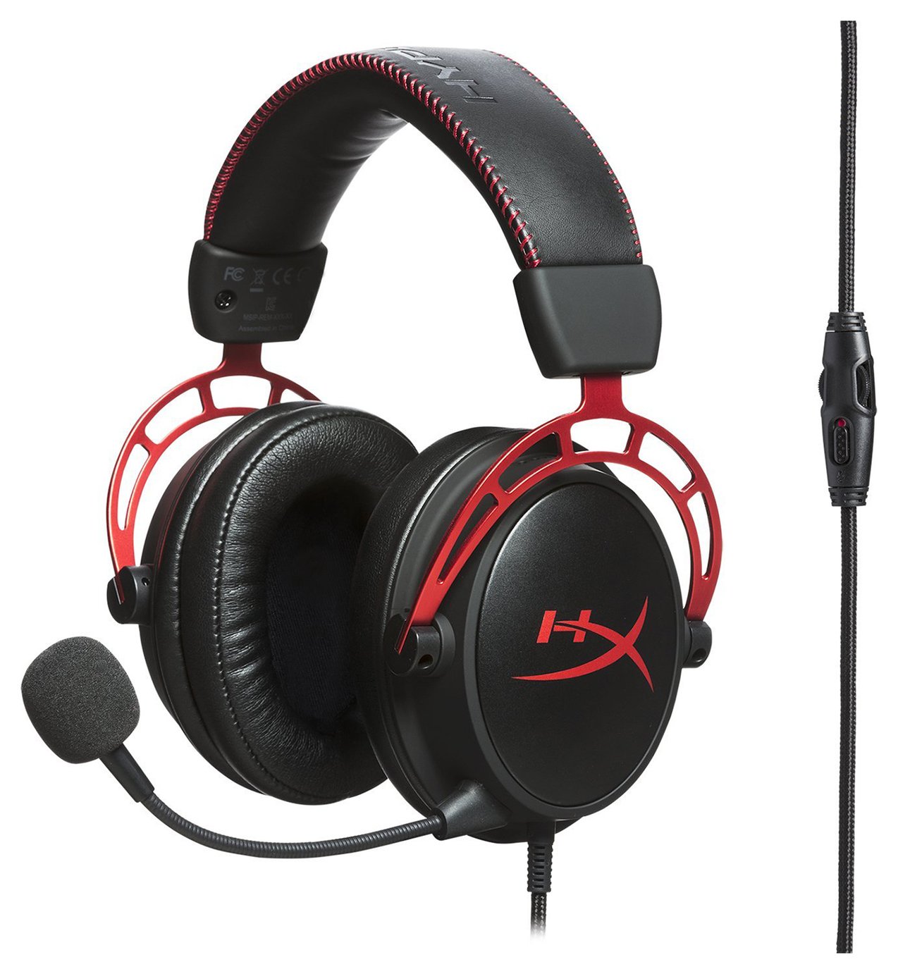 HyperX Cloud Alpha Xbox One, PS4, PC Headset- Black & Red