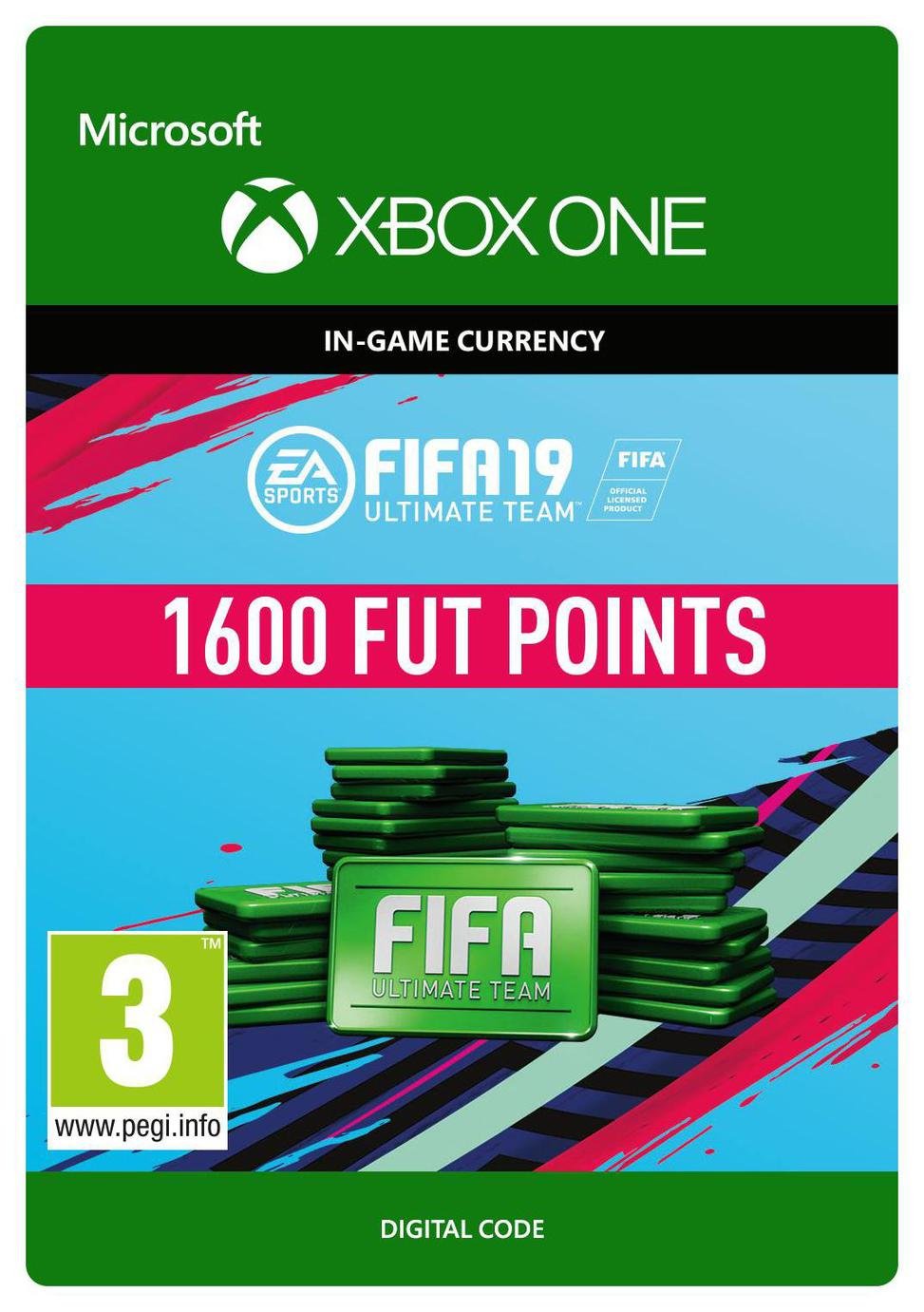 FIFA 19 Ultimate Team - 1600 Points Xbox One Receipt Code