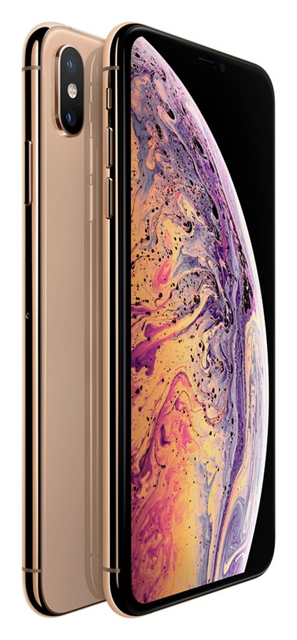 Sim Free iPhone Xs Max 256GB Mobile Phone - Gold (8666037) | Argos