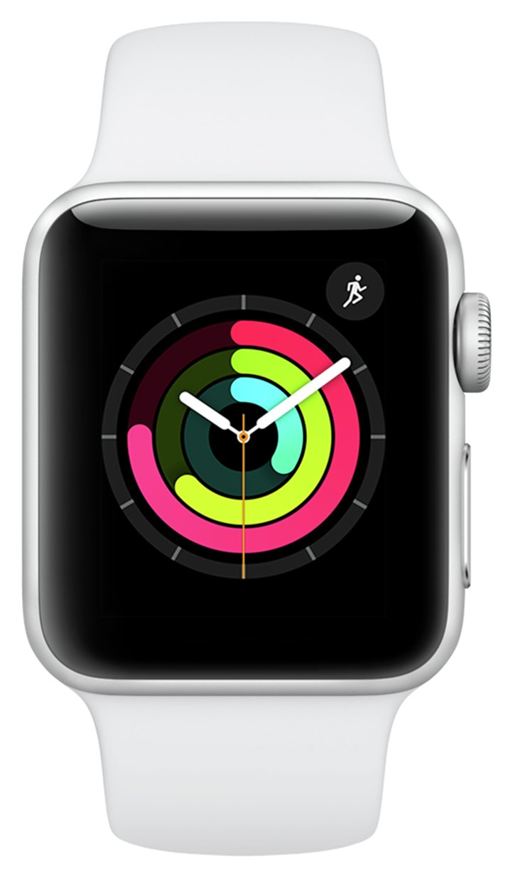 Apple Watch S3 2018 GPS 38mm - Alu / White Sport Band