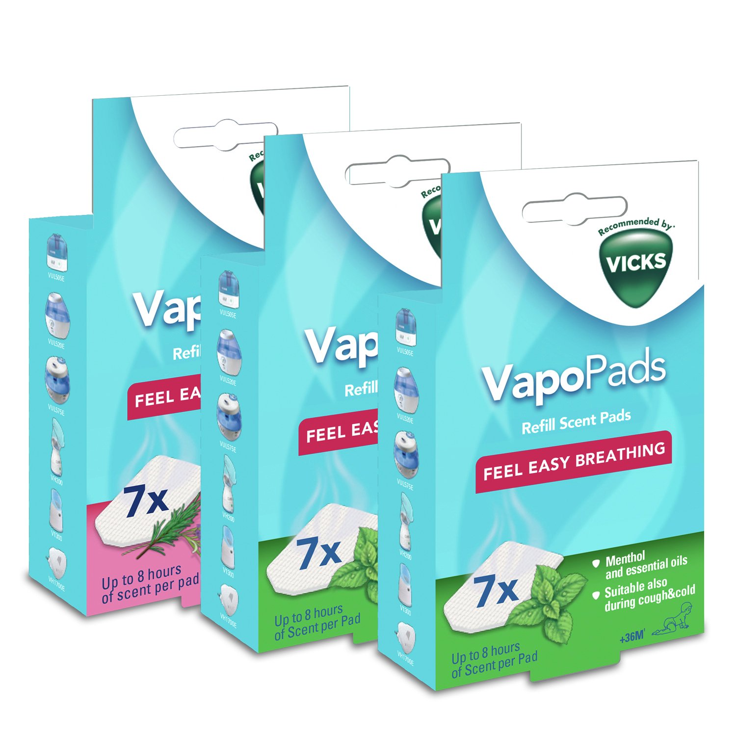 Vicks VapoPads x7 Value Pack