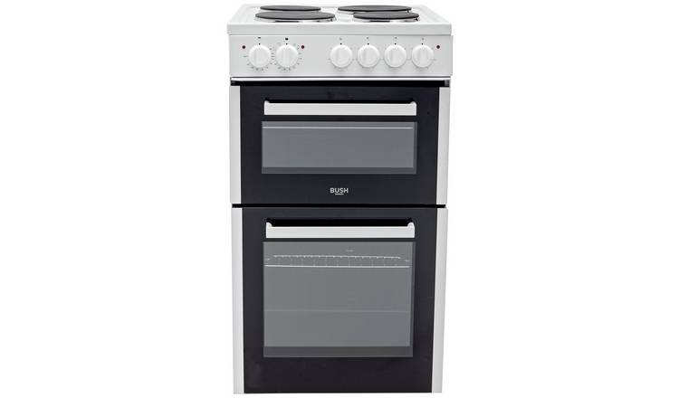Buy Bush BETAW50W 50cm Twin Cavity Electric Cooker White