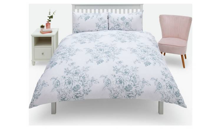 Buy Argos Home Classic Floral Bedding Set Kingsize Duvet Cover