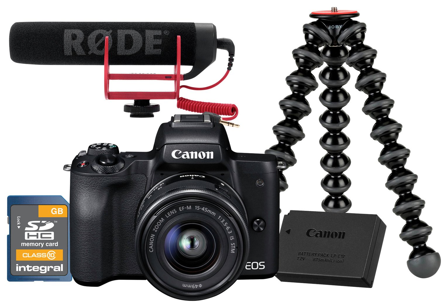 Canon EOS M50 Vlogger Kit