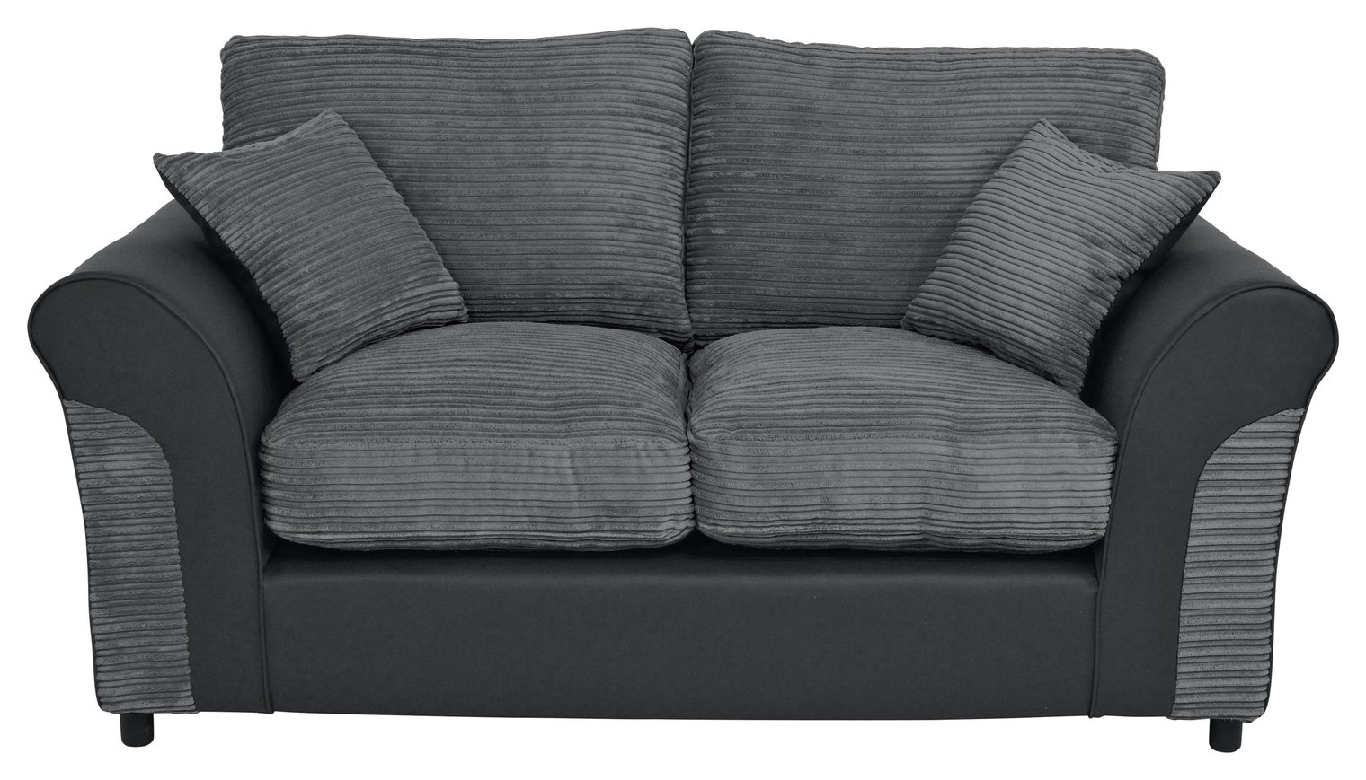 Argos Home Harry Fabric 2 Seater Sofa bed - Charcoal