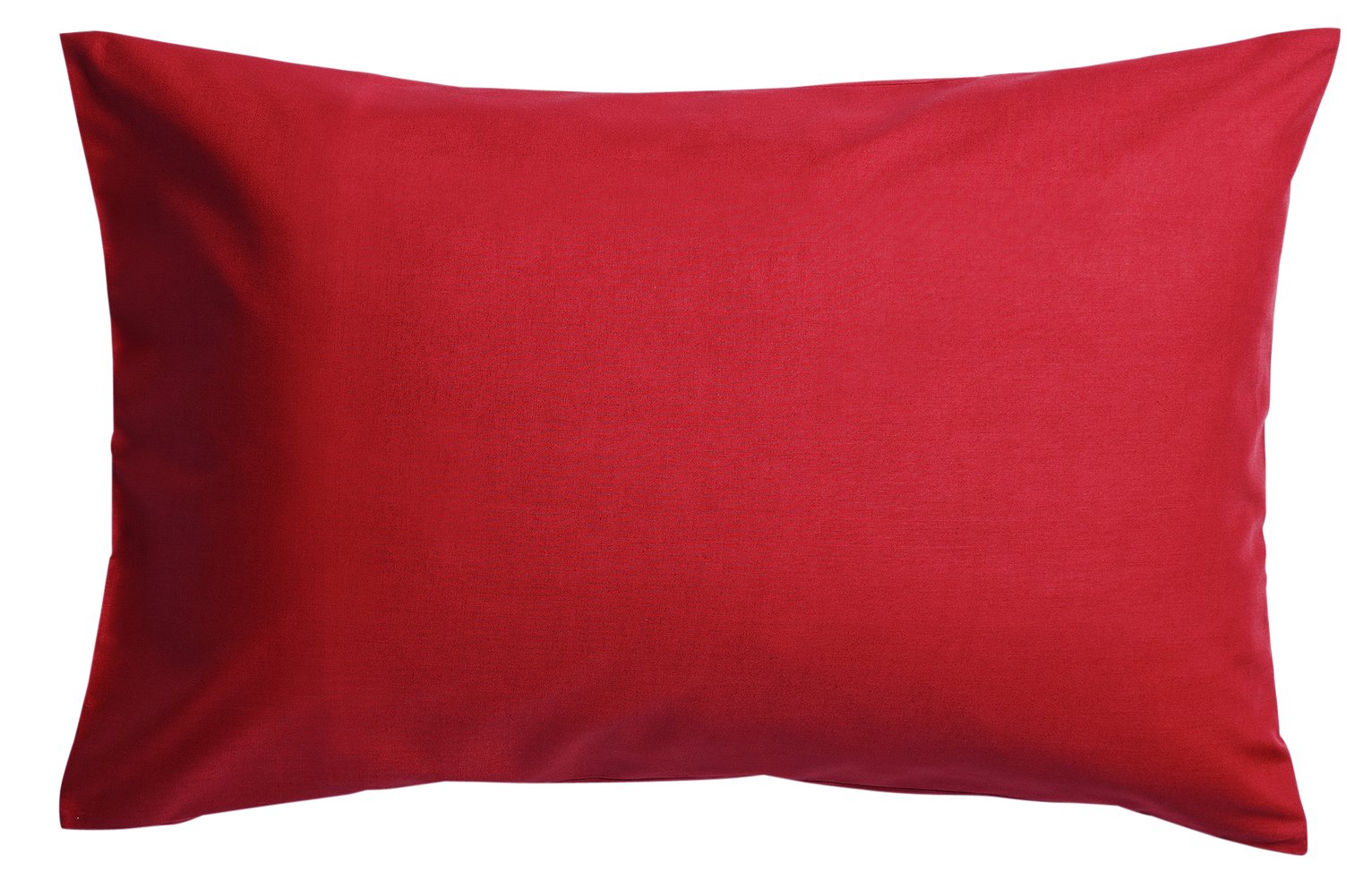 Habitat Easycare Polycotton Standard Pillowcase Pair - Red