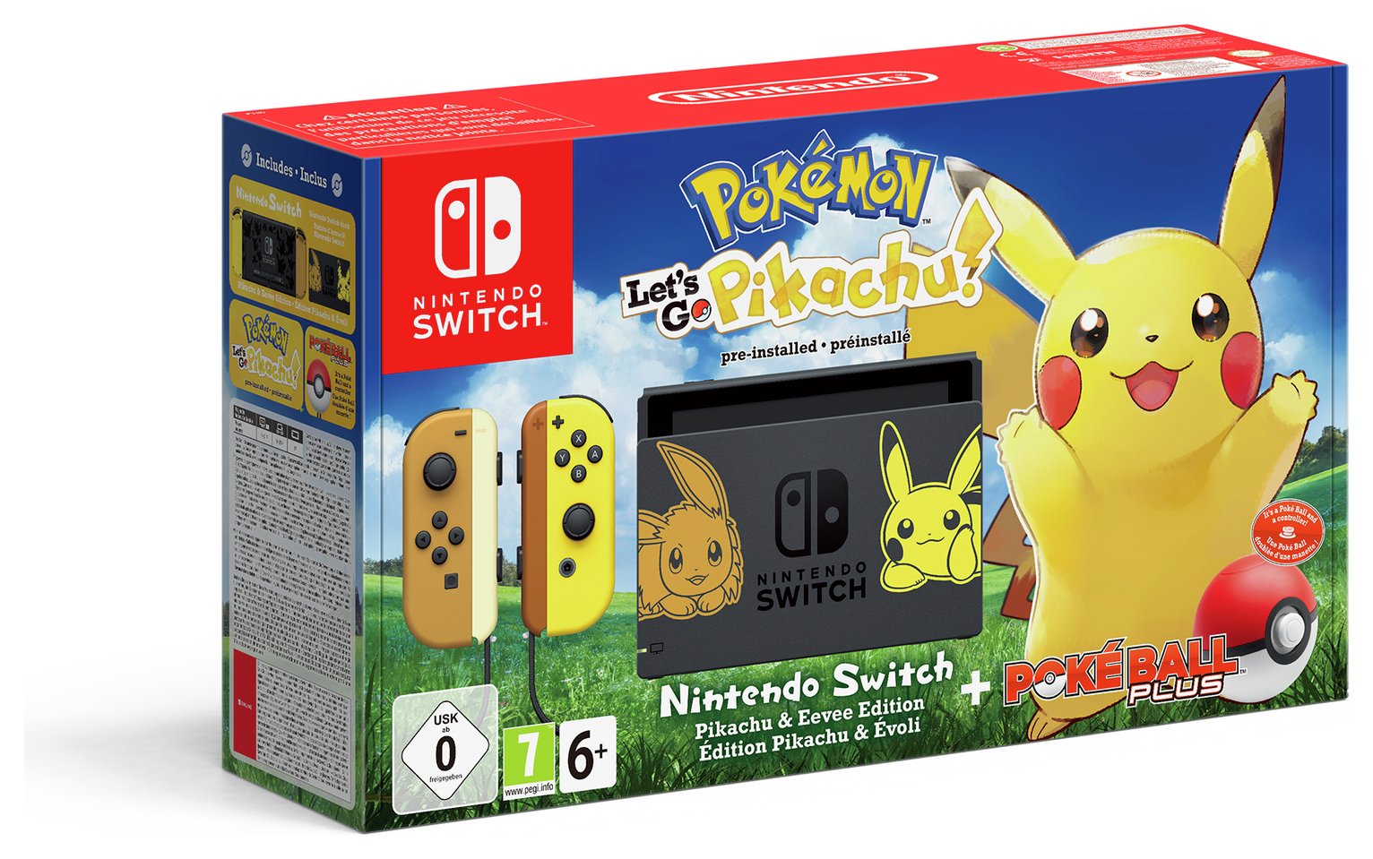 Nintendo Switch Console & Lets Go Pikachu Bundle review