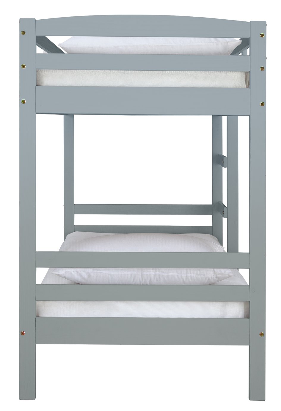 Argos Home Josie Grey Shorty Bunk Bed & 2 Kids Mattresses Reviews