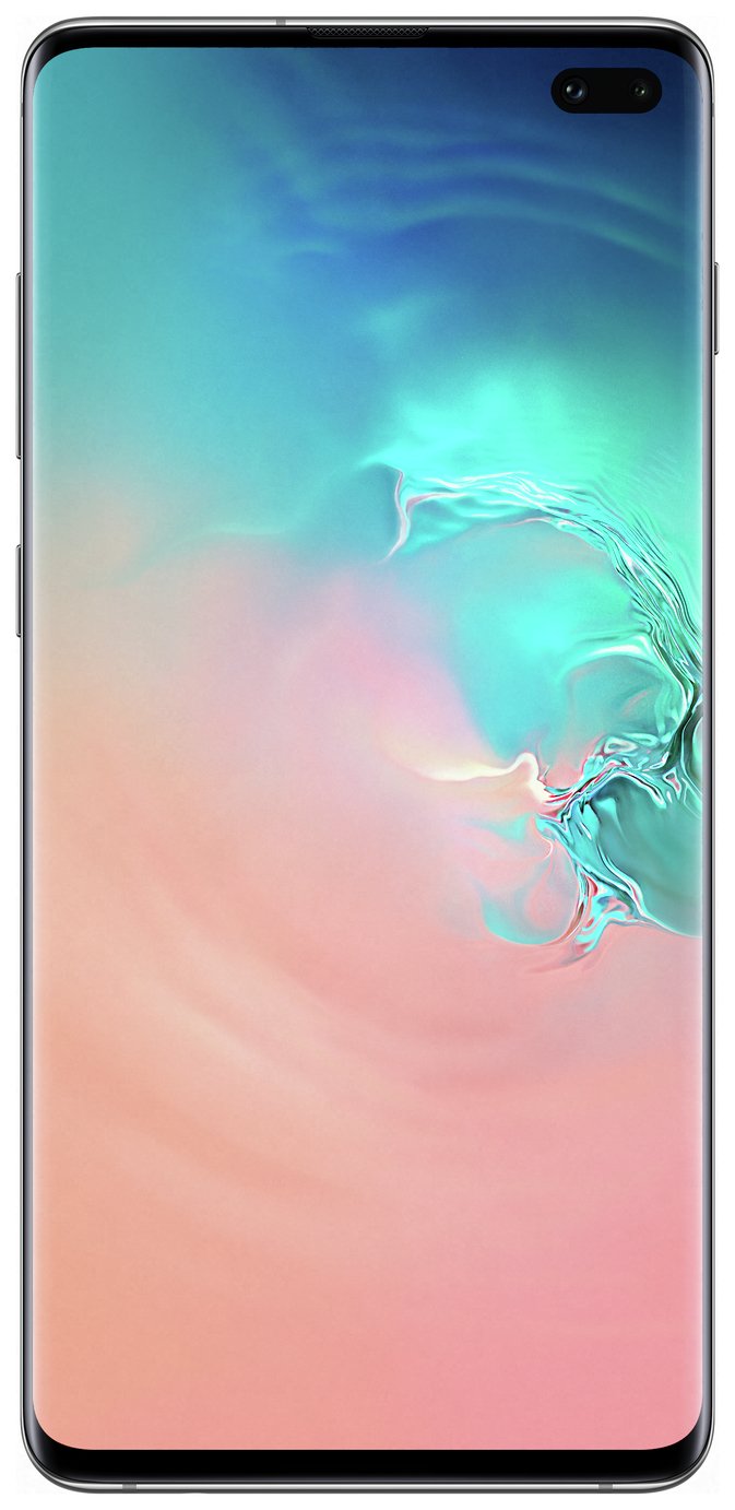 SIM Free Samsung Galaxy S10+ 128GB - Prism White (8669168) | Argos Price Tracker | pricehistory