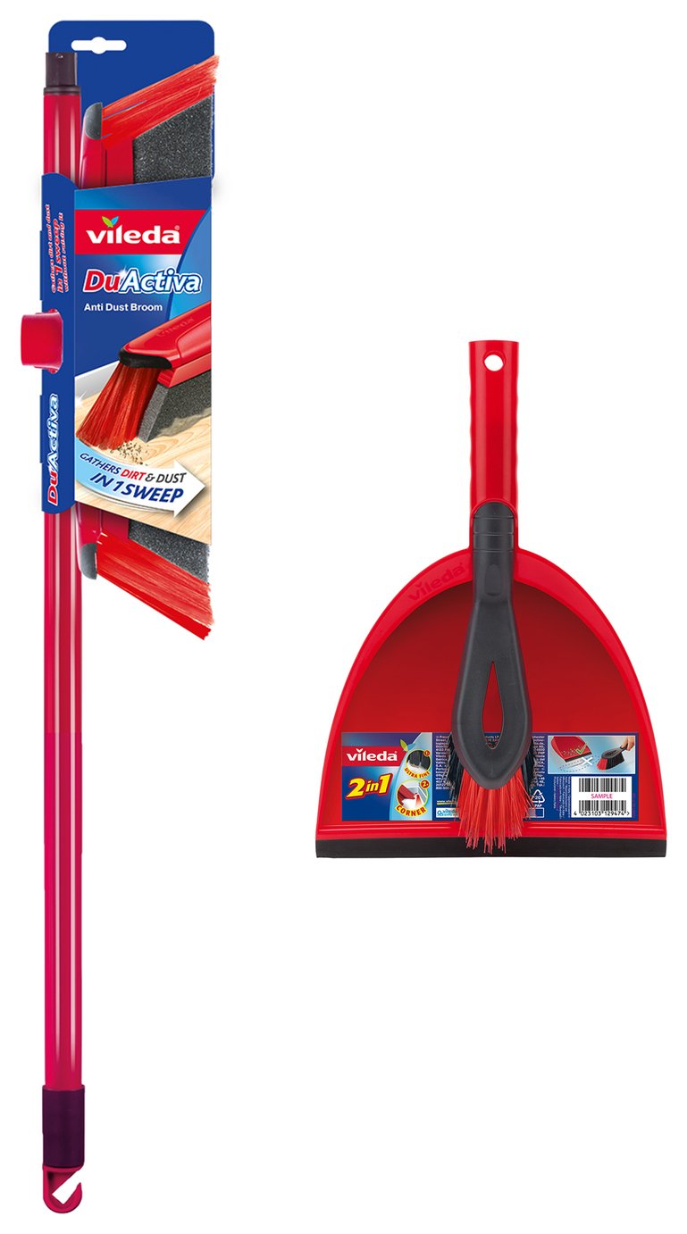 Vileda DuActiva Broom and Dustpan & Brush Set review