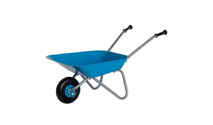Rolly Child's Metal Wheelbarrow - Blue