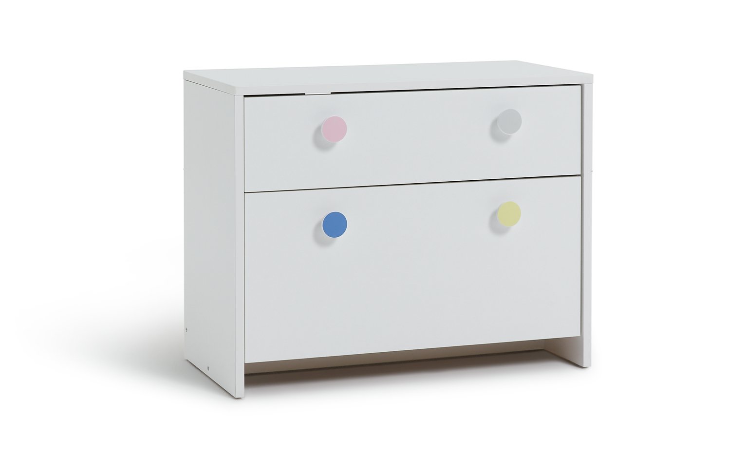 Argos Home Juno 2 Drawer Chest - White