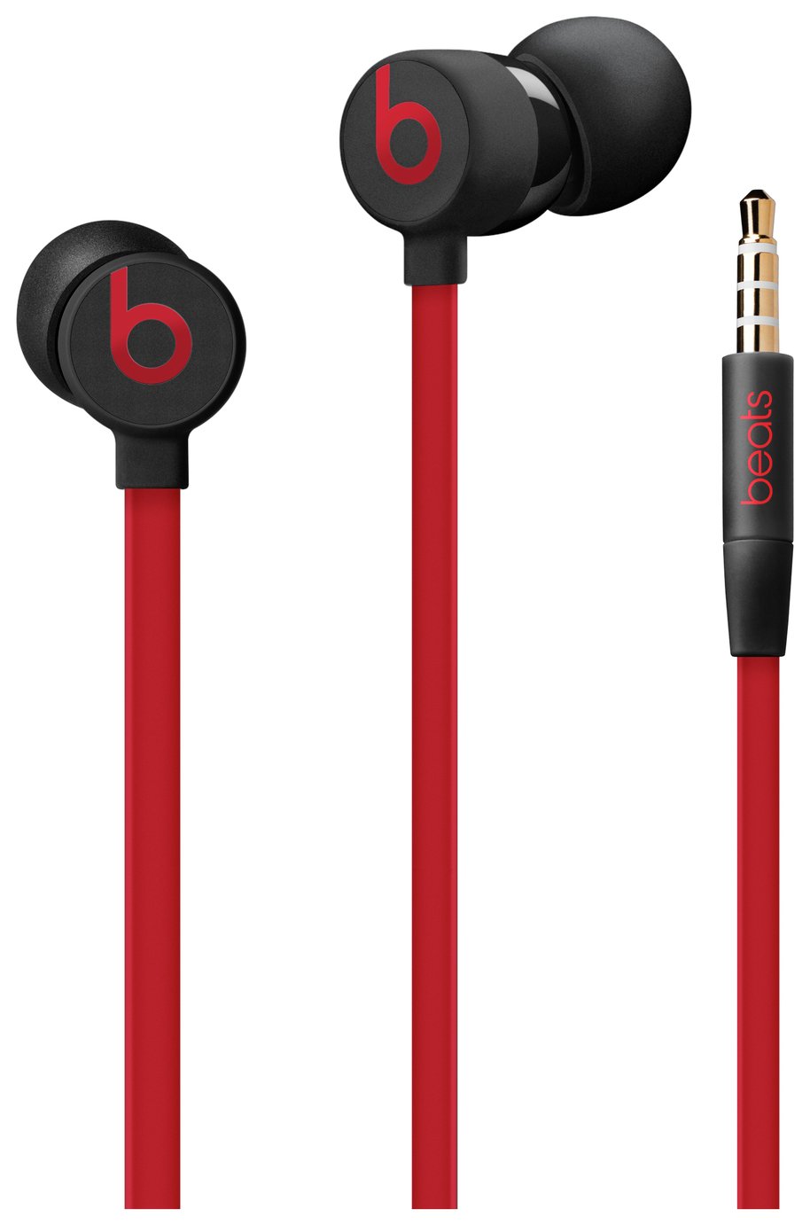 urBeats3 In-Ear Earphones with 3.5mm Plug - Black / Red