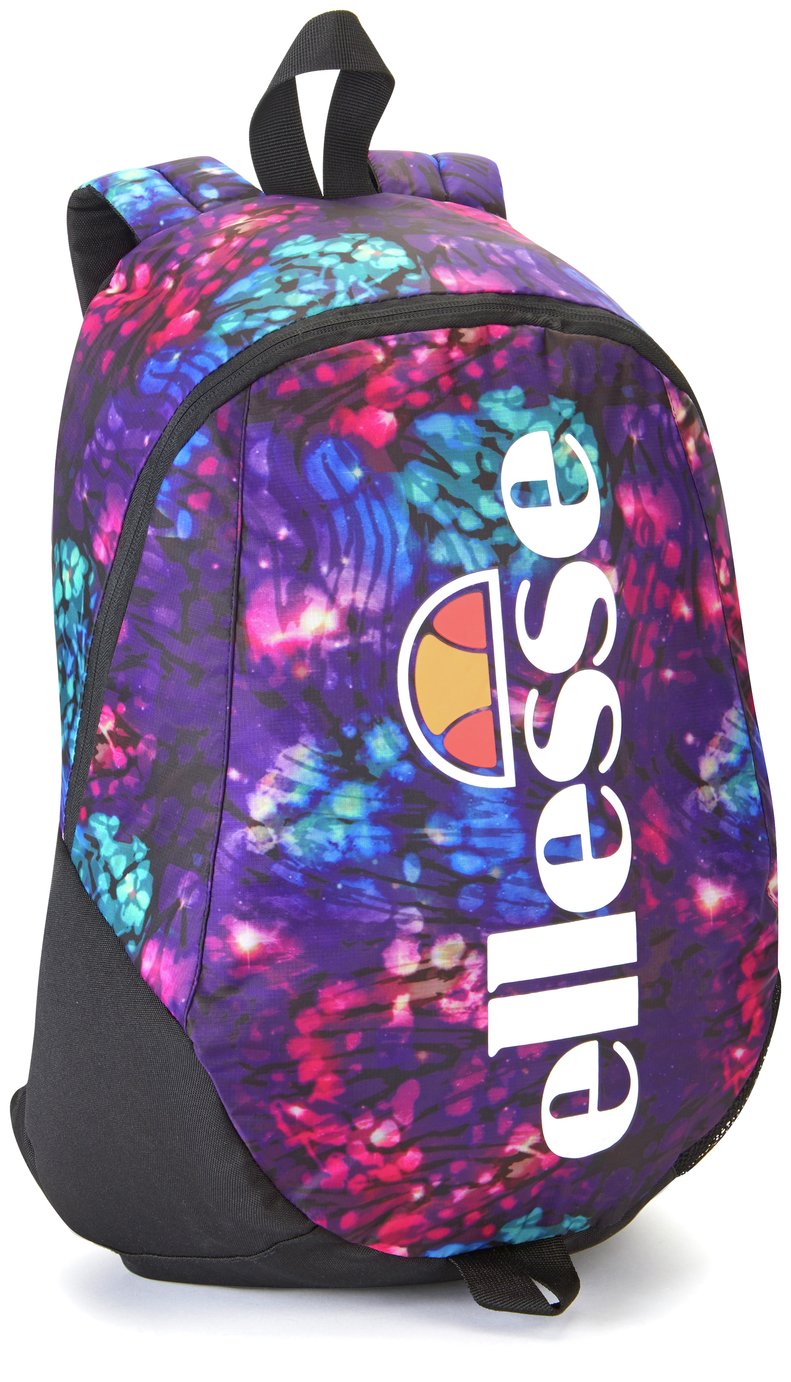 ellesse grafico purple backpack