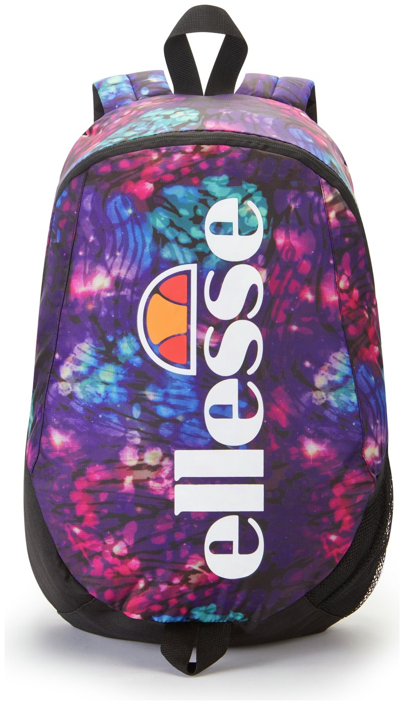 ellesse grafico purple backpack