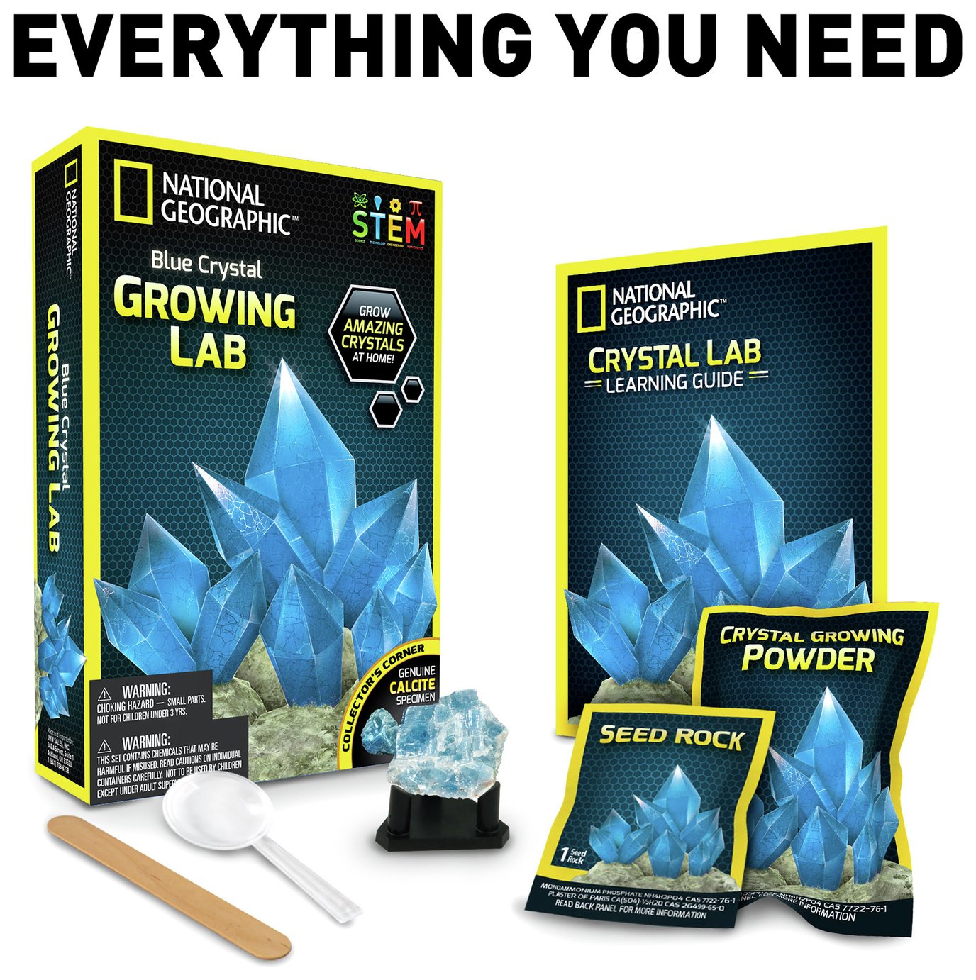 National Geographic Crystal Growing Lab Assortment Reviews