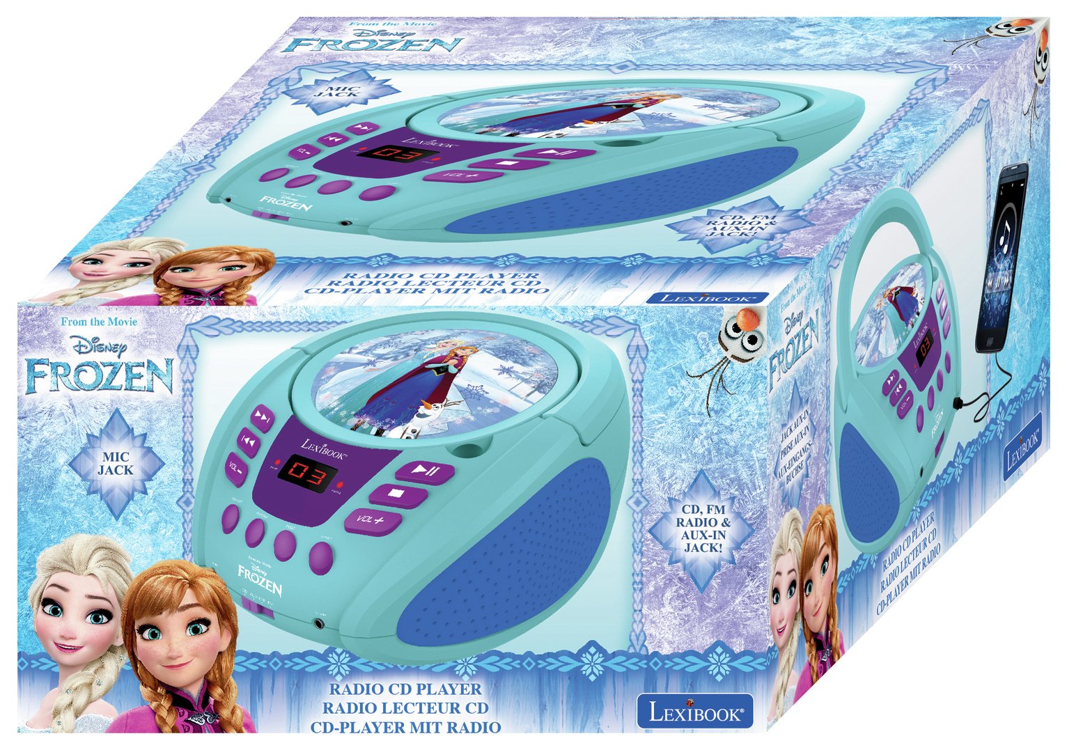 Lexibook Frozen Boombox Review