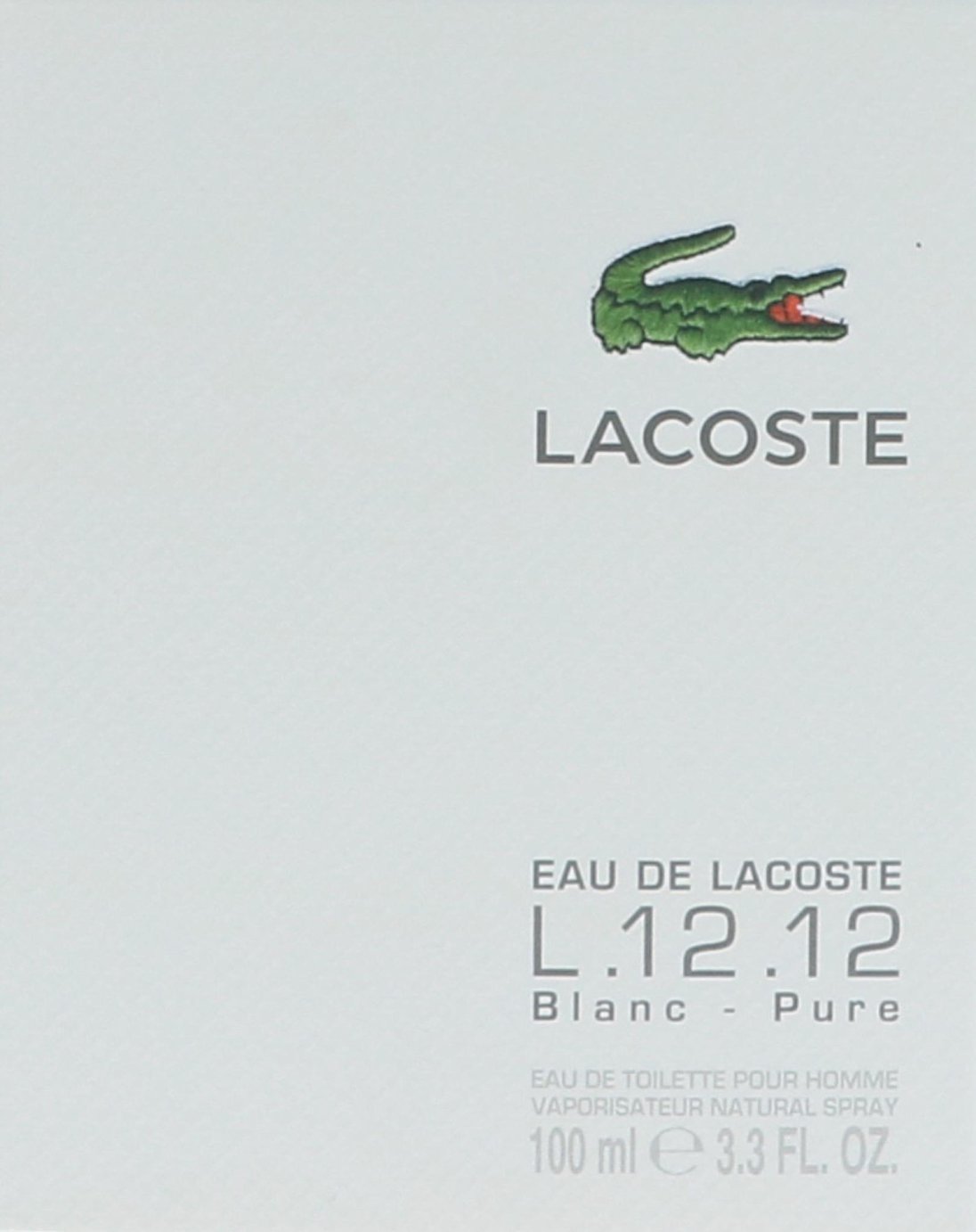 Lacoste Eau De Lacoste L.12.12 Blanc Eau De Toilette 100ml Reviews