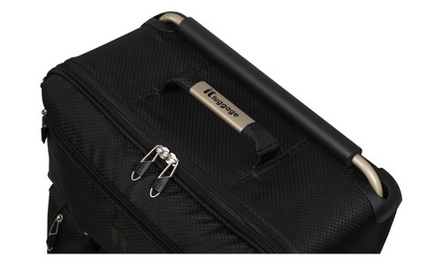 it Luggage World's Lightest Max Size Cabin Suitcase - Black