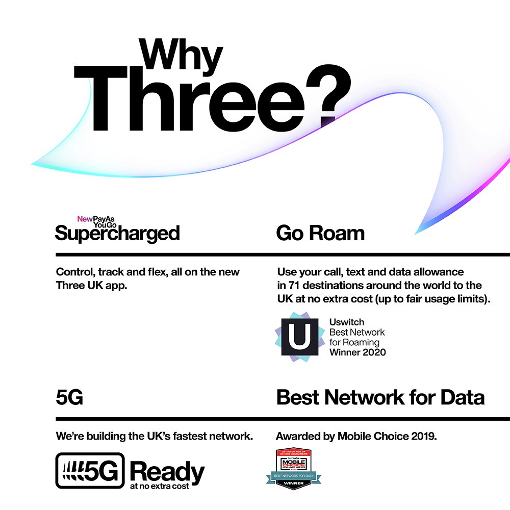 Three Unlimited 12 month Contract SIM Card Review